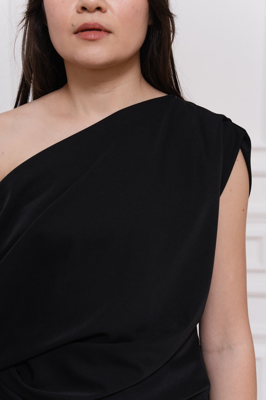 Willow Off-Shoulder Top | Black