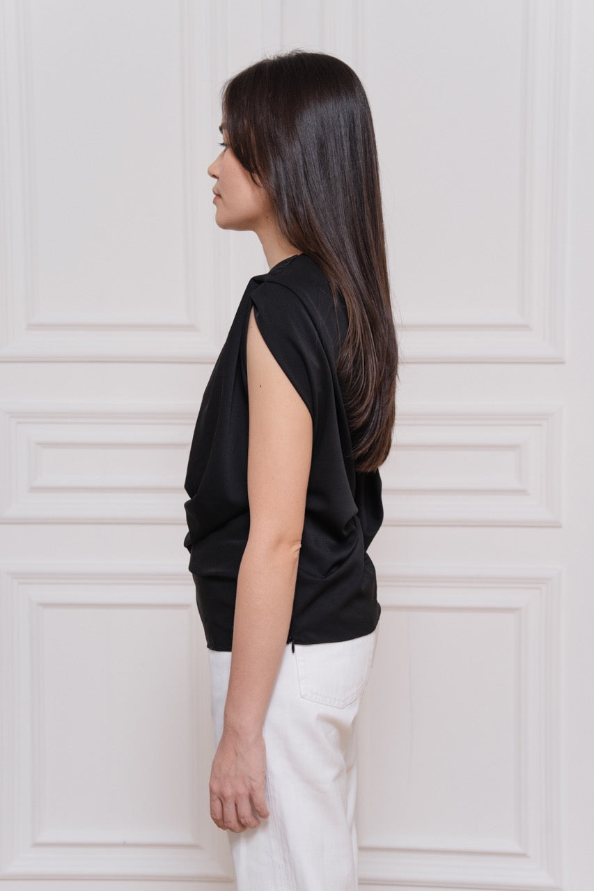 Willow Off-Shoulder Top | Black